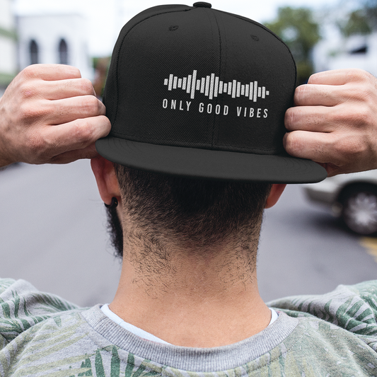 Only Good Vibes Snapback Hat