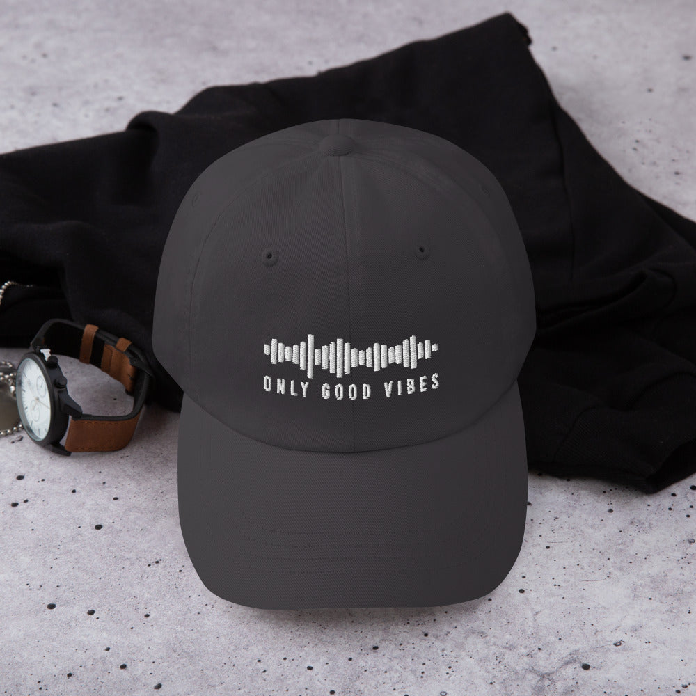 Only Good Vibes Cap (White Lettering)