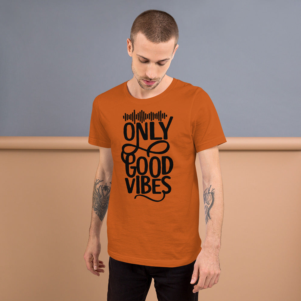 Good Vibes Only San Francisco Tee Adult M / Black