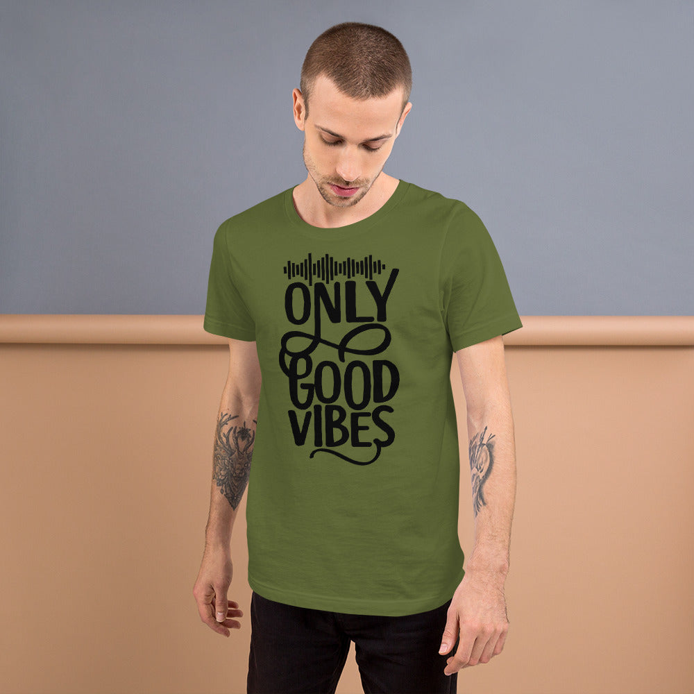 Green good best sale vibes t shirt